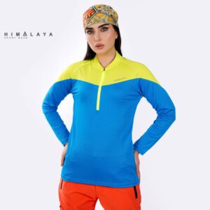 بلوز زنانه نیم زیپ HIMALAYA